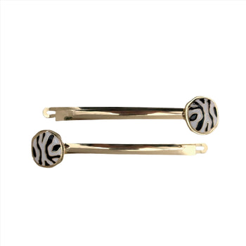 Abstract Clips Black White